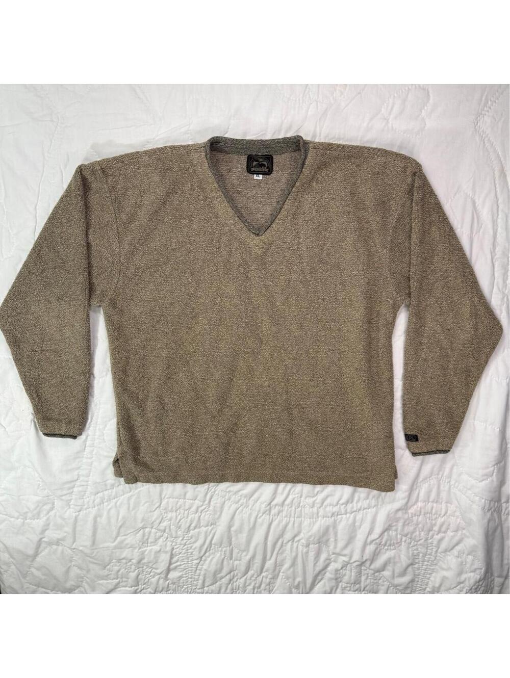 Vintage Alps brown pullover sweater Size XL